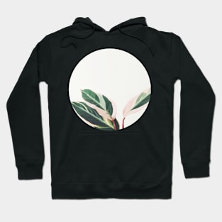 Pink Leaves III Hoodie